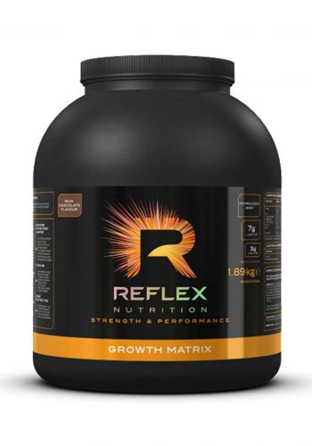 Reflex Nutrition Growth Matrix 1890g  Smooth Fruit بروتين 1890غم بنكهة سموذي فواكه من ريفليكس