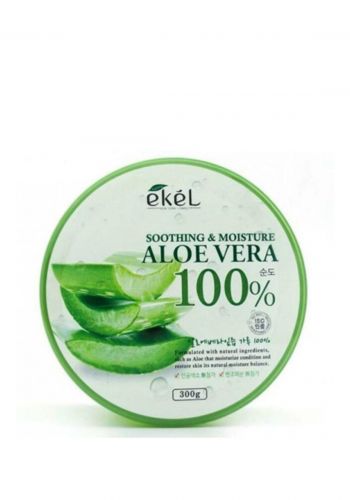 جل الاولفيرا للوجة والشعر 300 غم من ايكل Ekel Aloe Vera Soothing & Moisture