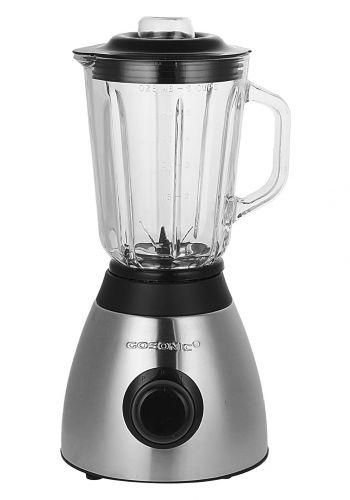 خلاط زجاجي كهربائي 2 في 1 مع مطحنه 500 واط من جوسونك Gosonic GSB-436 Blender and Grinder 