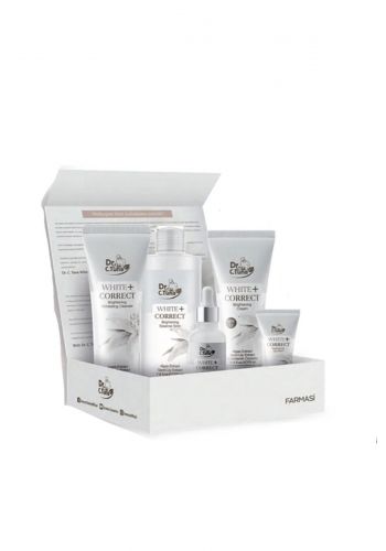 مجموعة تصحيح وتفتيح البشرة من د. سي تونا فارماسي Farmasi Dr.  C. Tuna White Correct Illuminator Set
