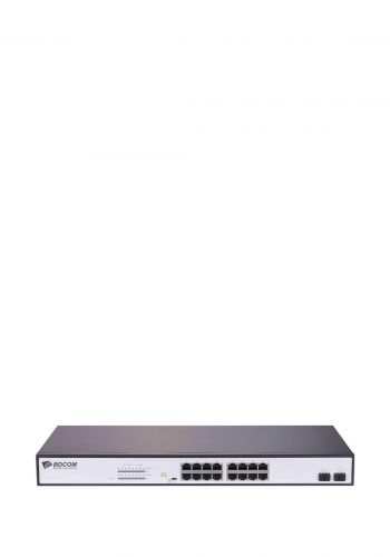 جهاز سويج مقسم شبكة  BDCOM S1518-16P Switch Unmanaged POE 