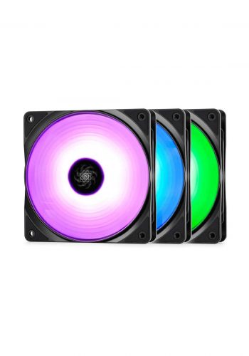 Deepcool RF 120 (3XFAN)  Casing Cooling Fan مروحة  