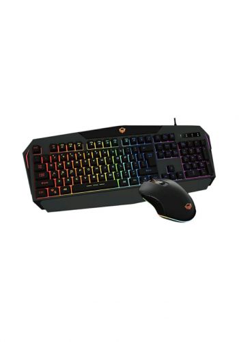 Meetion MT-C510 Rainbow Backlit Gaming Keyboard and Mouse كيبورد وماوس