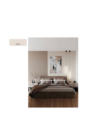 صبغ جدران داخلي بسعة 4 لتر رقم 9523 من بيرجير  berger wall paint