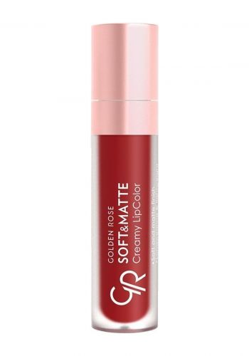 أحمر شفاه مطفي 5.5 مل رقم 114 من جولدن روز Golden Rose Soft & Matte Creamy Lipstick 
