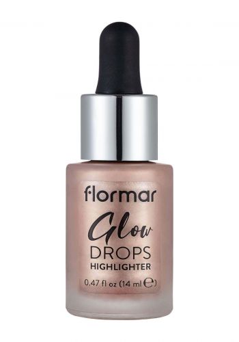 اضاءة سائلة 14 مل رقم 002 من فلورمار Flormar Glow Drops Highlighter - Sun Glow