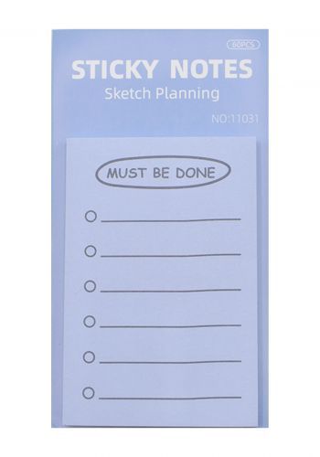 اوراق ملاحظات لاصق 60 اوراقة  Note paper