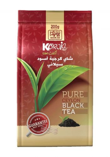 شاي اسود سيلاني 200 غرام من كرجية Korjia Tea