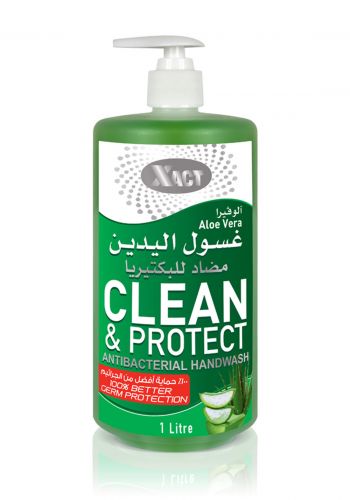 غسول لليدين برائحة الألوفيرا 1 لتر  من اكزاكت Xact SI-00285 Hand Wash