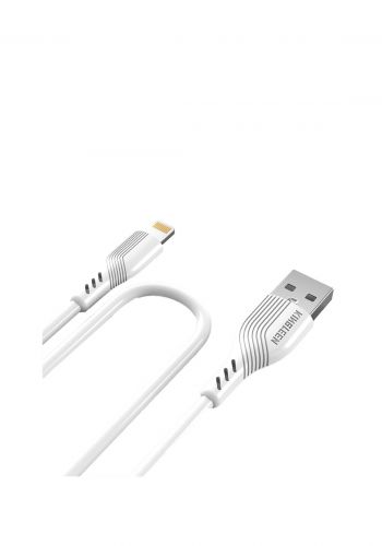 كيبل شحن لايتننك 1 متر Kingleen K38 USB A to Lightning 1M Cable