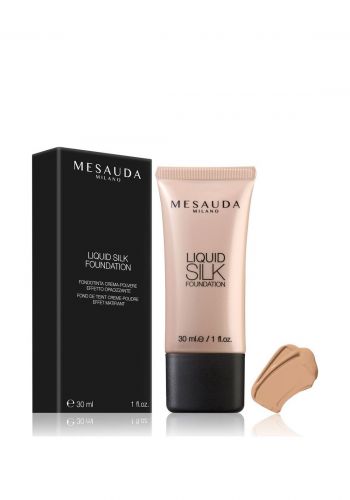 كريم اساس 206 امبر 30 مل من ميساودا ميلانو Mesauda Milano Liquid Silk FDT 206 Amber