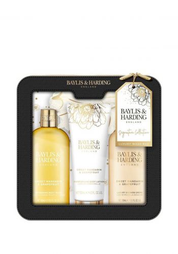 Baylis & Harding Sweet Mandarin & Grapefruit Square Bag مجموعة عناية الجسم من  بايلز آند هاردينغ