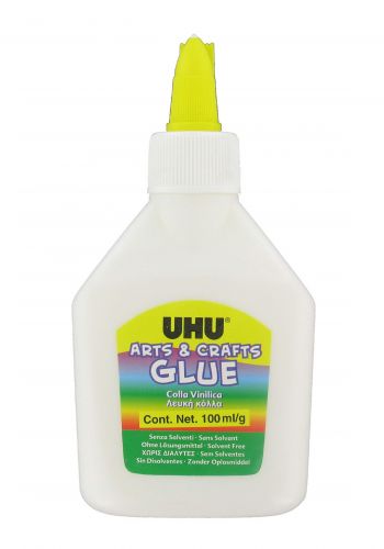 غراء لاصق ابيض 100 مل من يو اتش يو UHU Arts And Crafts Glue