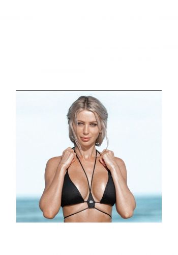 حمالة صدر بكيني للنساء باللون الاسود من بدي انجنيرز  Body Engineers Cybele Bikini Top
