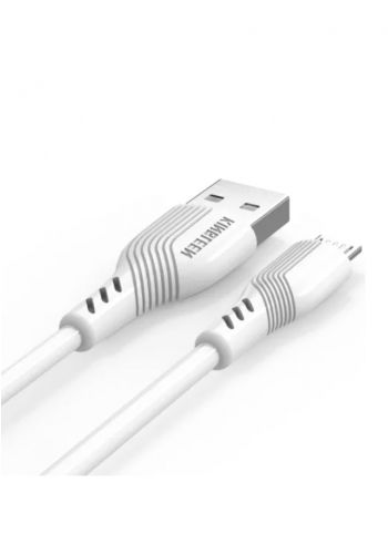 كيبل شحن مايكرو يو اس بي 1 متر Kingleen K63 USB A to Micro USB 1M Cable