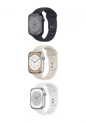 ساعة ذكية من أبل  Apple Watch Series 8 GPS 45mm Aluminium