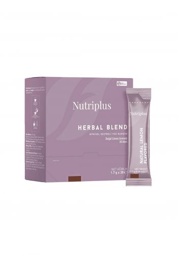 شاي التنحيف 1.7 غرام × 30 كيس من فارمسي Farmasi Nutriplus Herbal Blend Lemon 
