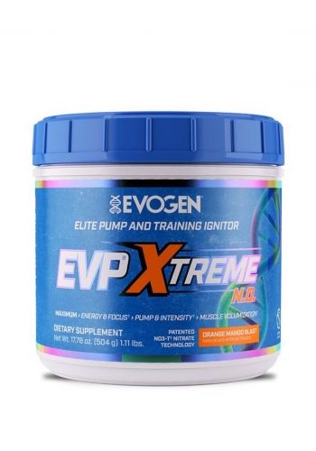 مكمل غذائي 504 غرام من ايفوجين Evogen EVP Xreme N.O