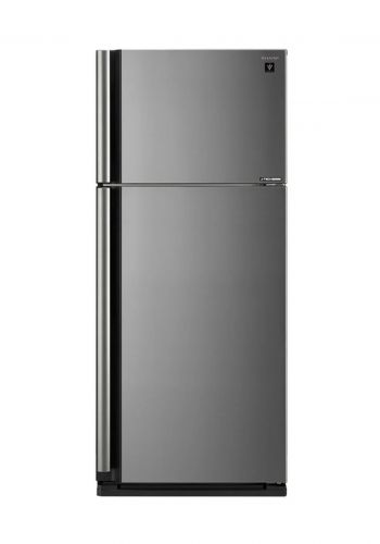 ثلاجة انفيرتر 25 قدم 1.3 امبير من شارب Sharp SJ-SE70D-SL5 Inverter Refrigerator