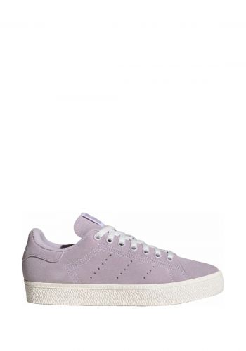 حذاء رياضي نسائي بنفسجي اللون من اديداس Adidas Stan Smith Shoes