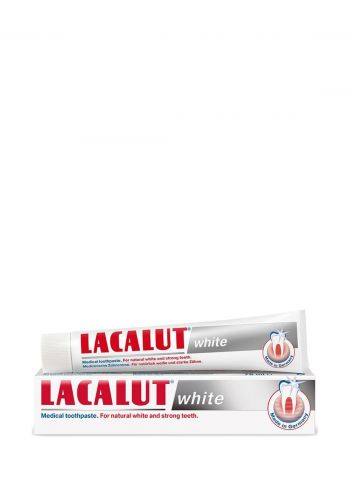 معجون اسنان مبيض   75 مل من لاكالوت Lacalut White Toothpaste