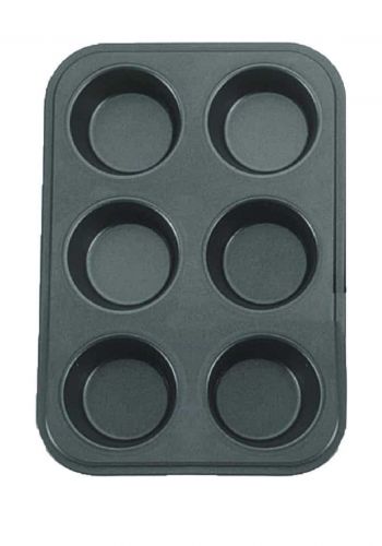 قالب خبز كب كيك 6 قطع من ترامونتينا Tramontina 20068/026 Cupcake Baking Tray 
