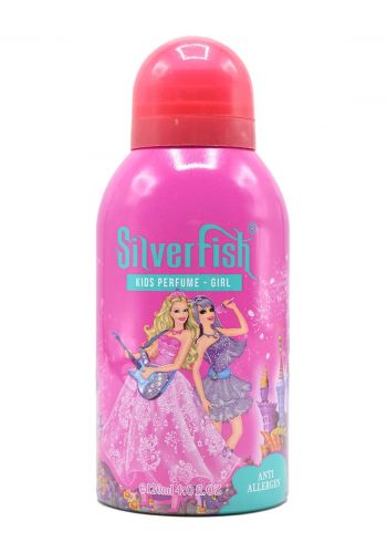 معطر اطفال وردي 120 مل من سلفر فش Silver Fish Kids Perfume Girl