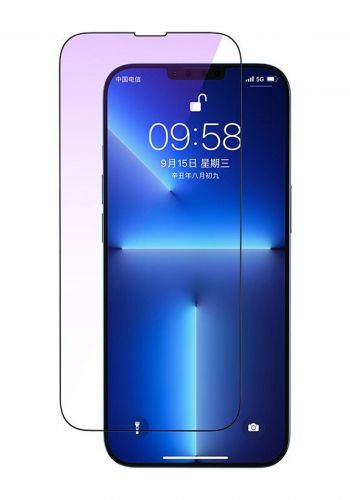 واقي شاشة مقاوم للضوء جهاز ايفون 13 برو ماكس2.5D Anti-blue Light IT-7030 UV Eye Protection Tempered Glass Screen for iPhone 13 Pro max
