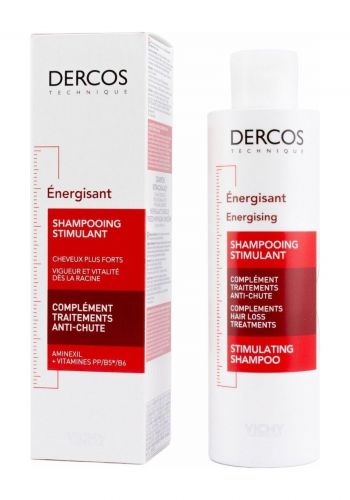 شامبو مقوي ومنشط الشعر200 مل من فيشي  Vichy Dercos Energising Stimulating Shampoo