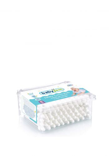 عيدان تنظيف الاذن من بيبي جيم Babyjem Ear Stick 60 Pcs