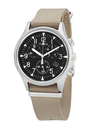 ساعة  رجالية من تايمكس Timex TW2T10700 MK1 Aluminum Chronograph Watch