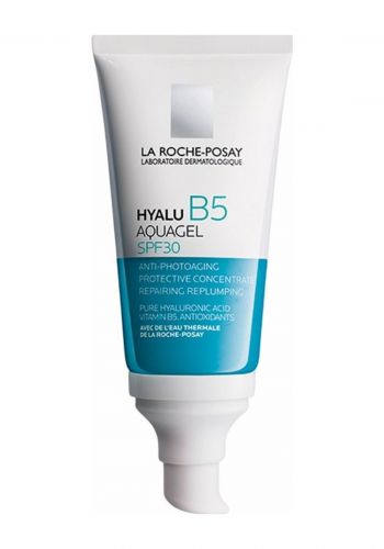 كريم مرطب و واقي شمسي  للوجه لجميع انواع البشرة 50 مل  من لاروش بوزيه La Roche Posay Hyalu B5 Aquagel SPF30