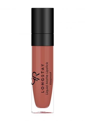 أحمر شفاه سائل مطفي 5.5 مل رقم 43 من كولدن روز Golden Rose Long Stay Liquid Matte Lipstick - No. 43