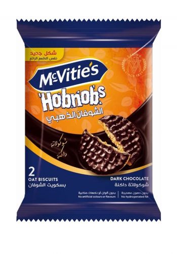 بسكويت الشوفان بنكهة الشوكولاتة الداكنة 28 غرام من مكفيتيز  McVitie's Dark Chocolate Golden Oat
