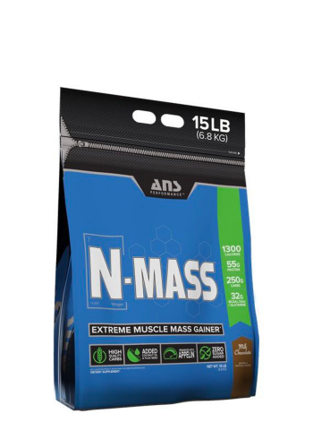 بروتين 6.8 كغم بنكهة شوكولاتة الحليب من اي ان اس بيرفورمانس ANS Performance N-MASS Extreme Muscle Mass Gainer