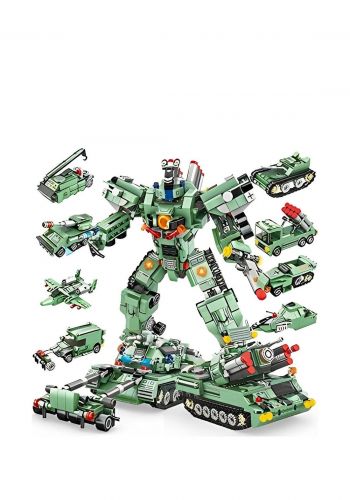ليغو دبابة متحولة 8 في 1 832 قطعة Lego Military Strategic Tank 