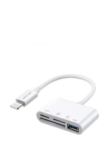 موزع 4 في 1 نوع نوع لايتننك  Green Lion 4-In-1 Lightning OTG Adapter 