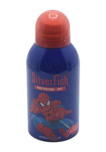 معطر اطفال ازرق اللون 120 مل من سلفر فش Silver Fish Kids Perfume - Boy