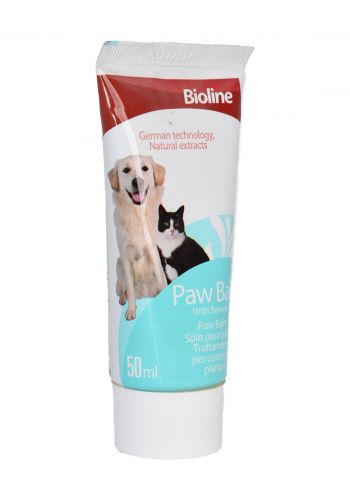 جل عنايه اقدام للحيوانات الاليفه 50 مل ماركه بايولاين  Bioline Paw Gel For Feets