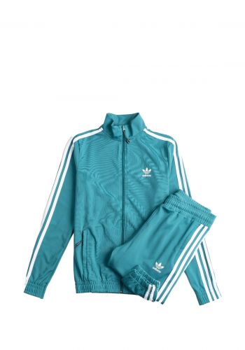 تراكسوت نسائي اخضر اللون من اديداس Adidas BA2513 Trucksuit