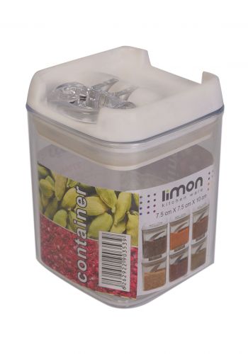 حافظة توابل بسعة 7*7*10 سم من ليمون Lemon spice container