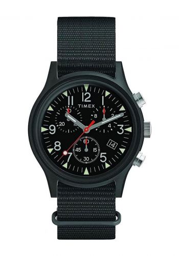 ساعة رجالية من تايمكس Timex Men's Chronograph Watch MK1 with Fabric Strap