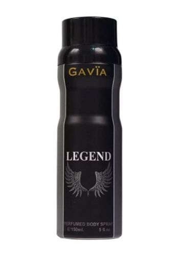 بخاخ معطر الجسم ليجند للرجال 150 مل من جافيا Gavia Legend Men Body Spray