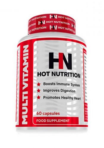 Hot Nutrition Multivitamin Food Supplement-60 capsules مكمل غذائي