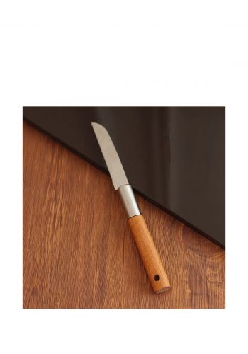 سكين صغير بمسكة خشبية