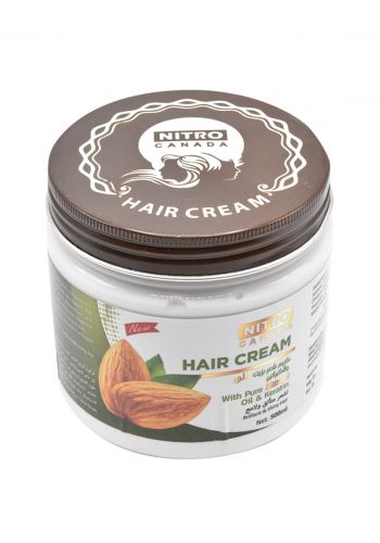 كريم الشعر بزيت اللوز 500 مل من نترو Nitro Cream Hair