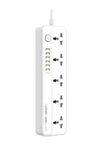 سيار كهربائي 17 واط من لدنيو Ldnio SC5614 Smart Power Strip