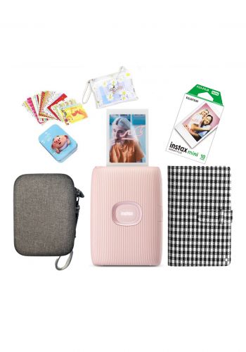 طابعة صور ميني مع هدايا من فوجي فيلم Fujifilm Instax Mini Link 2 Wireless Smartphone Printer