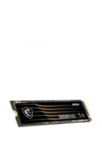 ذاكرة تخزين داخلية MSI Spatium M480 PCIe 4.0 M.2 NVMe 1TB SSD Internal Solid State Drive 