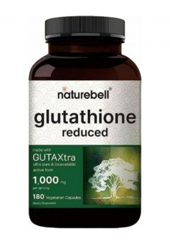 جلوتاثيون مختزل 180 كبسولة من نيجر بيل Nature Bell Glutathione Supplement 1000mg Dietary Supplement